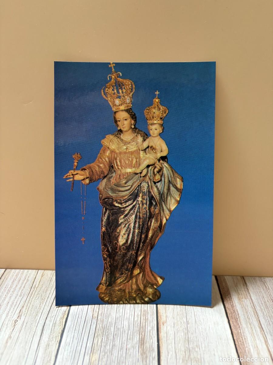 Postales: TARJETA POSTAL. MURCIA. NUESTRA SE&Ntilde;ORA DEL ROSARIO. PATRONA DE SANTO MERA.