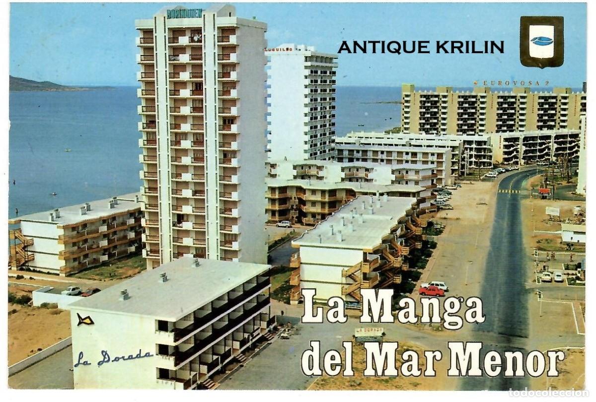 Postales: LA MANGA DEL MAR MENOR N&ordm; 50 URBANIZACION BORINQUEN Y EUROVOSA / FRANQUEADA