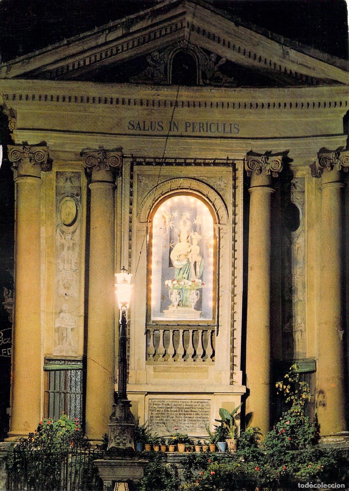 Postales: Postal de la Virgen de los Peligros en Murcia