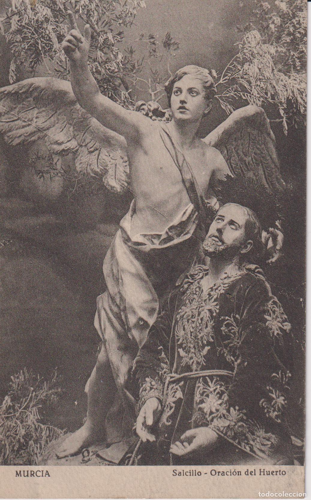 Postales: MURCIA, SALZILLO, ORACI&Oacute;N DEL HUERTO &ndash; ED.SUCESORES DE NOGU&Eacute;S &ndash; ESCRITA