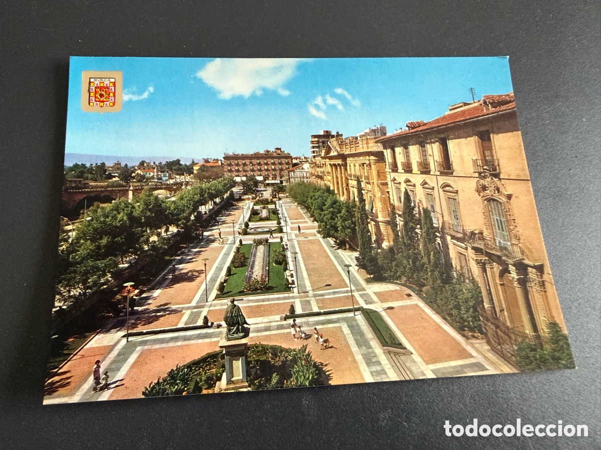 Postales: Postal. MURCIA Glorieta de Espa&ntilde;a