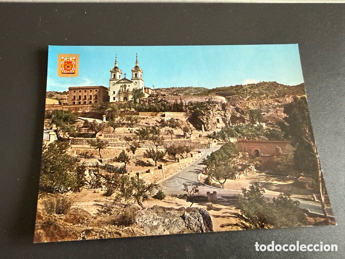 Postales: Postal MURCIA. Perspectiva del Santuario de nuestra se&ntilde;ora de FuenSanta