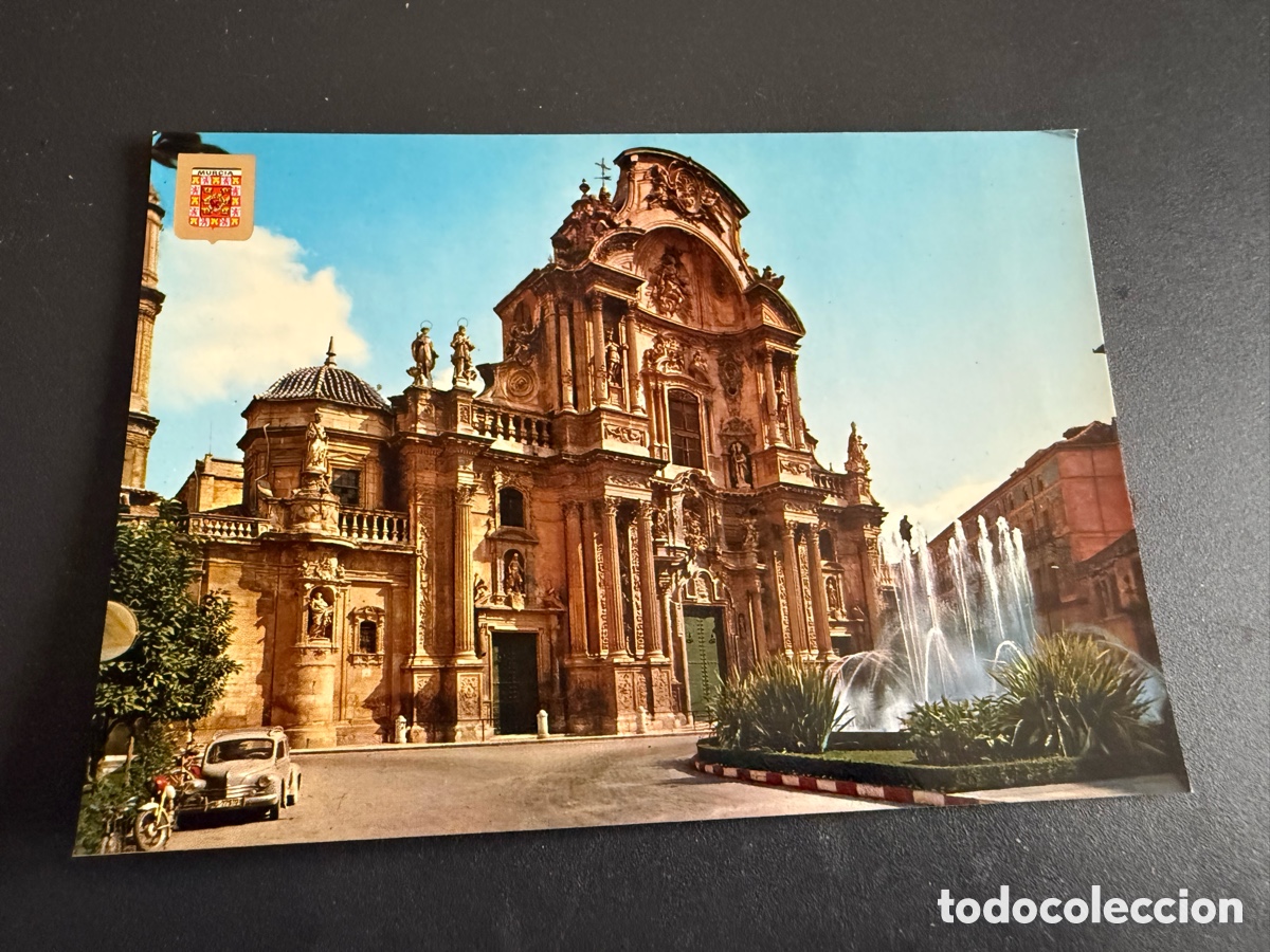 Postales: Postal. MURCIA. Fachada de la C&aacute;tedral