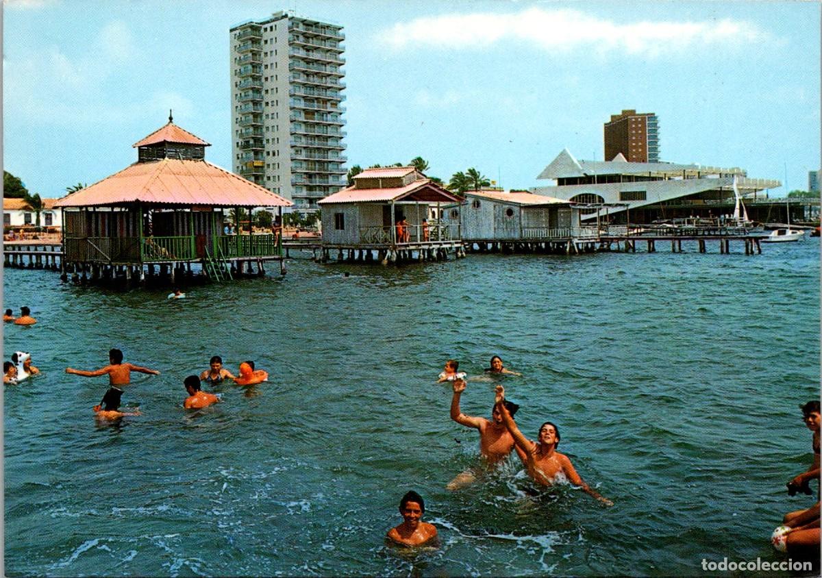 Postales: Santiago de la Ribera - Mar Menor (Murcia) - Club N&aacute;utico - Arribas 13 - In&eacute;dita en Todocolecci&oacute;n