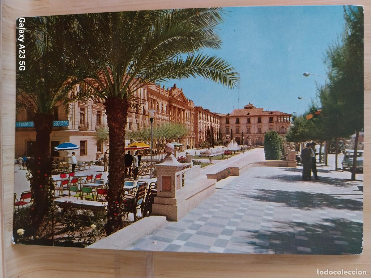 Postales: MURCIA GLORIETA DE ESPA&Ntilde;A ED L.A.C. 2009 ANIMADA TERRAZA