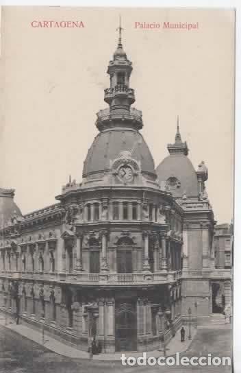 Postales: MURCIA CARTEGANA SIN ESCRIBIR PALACIO MUNICIPAL