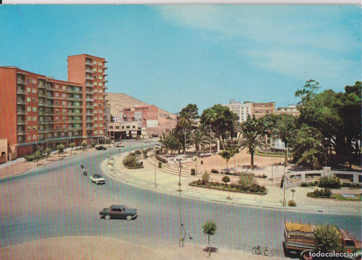 Postales: CARTAGENA, PLAZA DE ESPA&Ntilde;A - EDICIONES ARRIBAS N&ordm;2024 - S/C