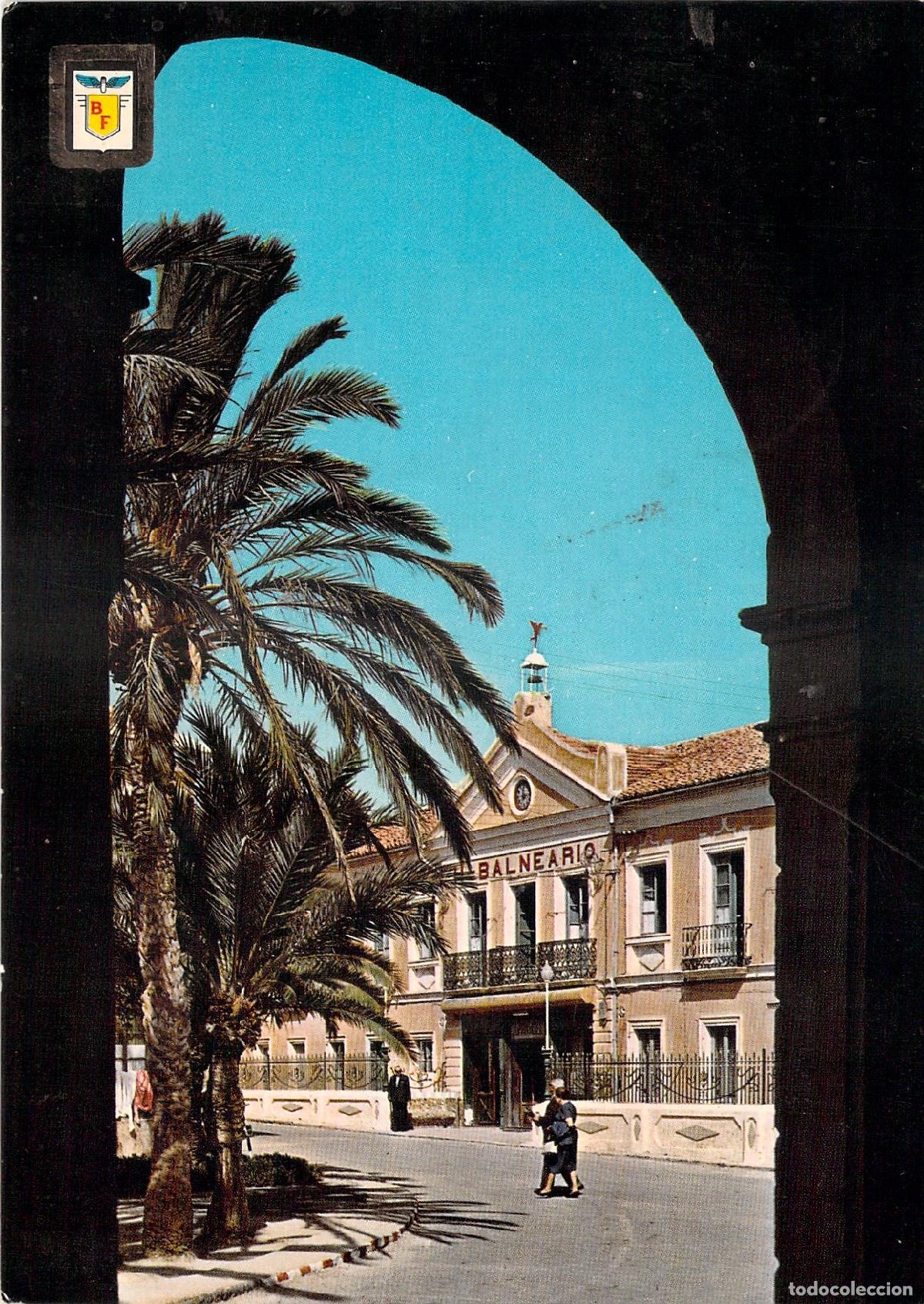 Postales: Postal del Balneario de Fortuna en Murcia