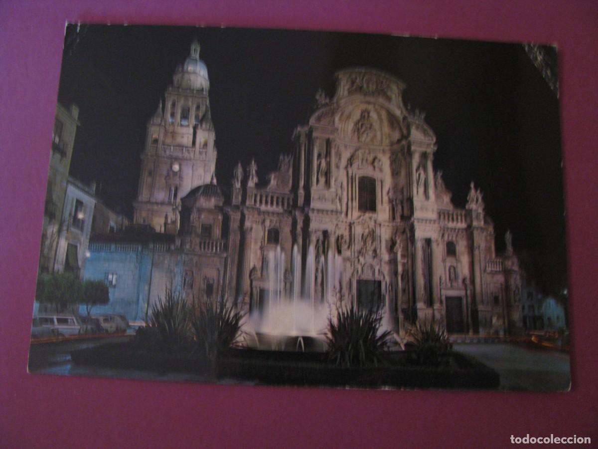 Postales: POSTAL DE MURCIA. CATEDRAL. FACHADA PRINCIPAL. GARCIA GARRABELLA. CIRCULADA