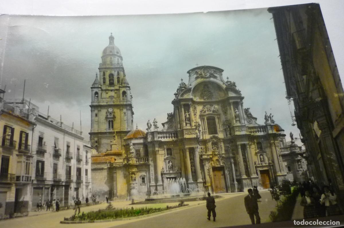 Postales: postal MURCIA CATEDRAL PL BELLUGA COLOREADA ESCRITA CM