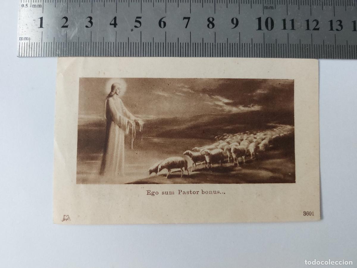 Postales: Estampa religiosa de recuerdo de ordenaci&oacute;n sacerdotal de 1948