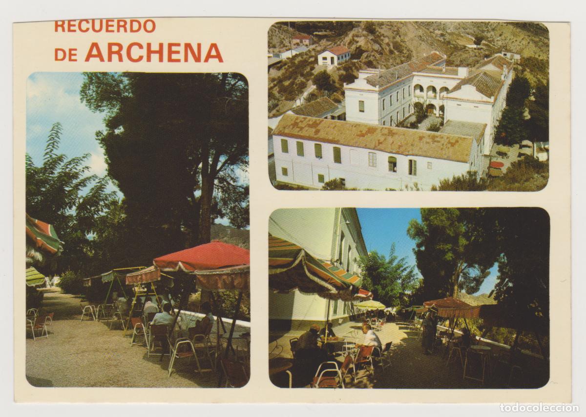 Postales: TARJETA POSTAL - MURCIA - RECUERDO DE ARCHENA - CONJUNTO RESIDENCIAL MILITAR - P.387-5 - VALDIVIESO