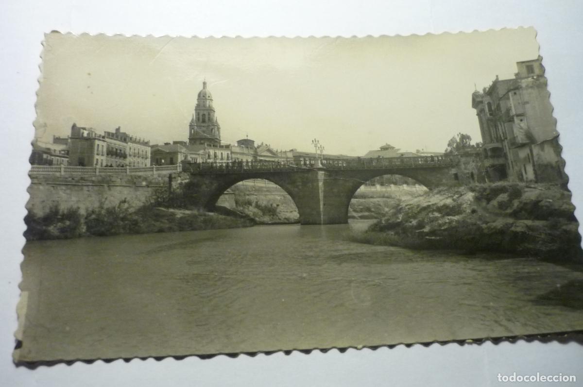 Postales: POSTAL MURCIA PUENTE VIEJO ESCRITA