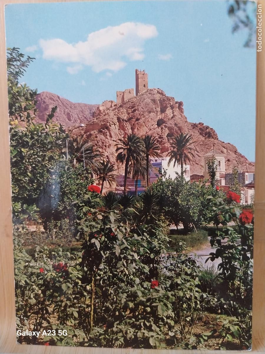 Postales: ALHAMA DE MURCIA CASTILLO ED RAGA 2 SC ORIGINAL