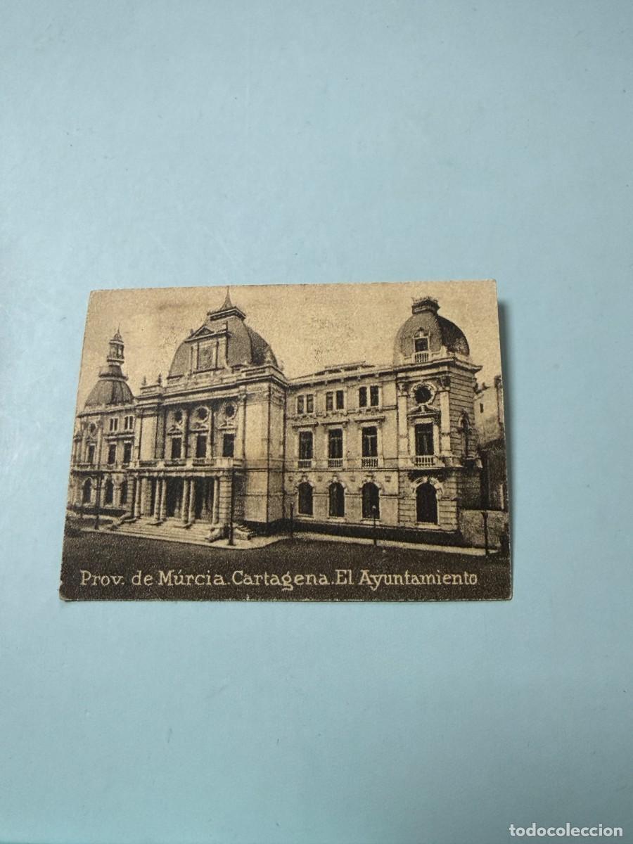 Postales: POSTAL ORIGINAL. D&Eacute;CADA A&Ntilde;OS 30. PROV. DE MURCIA. CARTAGENA. EL AYUNTAMIENTO. N&ordm; 940