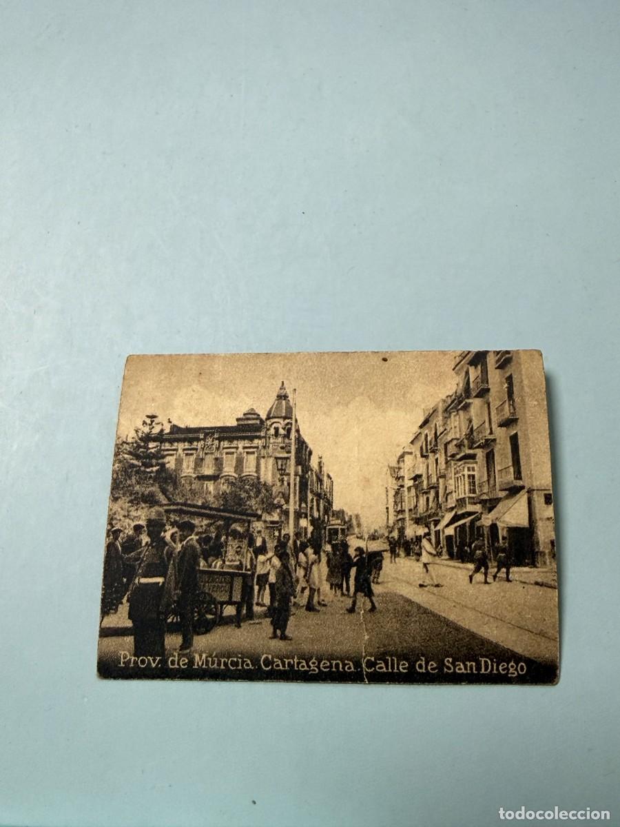 Postales: POSTAL ORIGINAL. D&Eacute;CADA A&Ntilde;OS 30. MURCIA. CARTAGENA. CALLE DE SAN DIEGO. N&ordm; 951