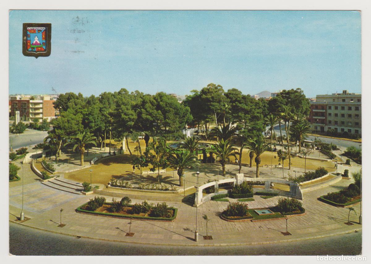 Postales: TARJETA POSTAL - MURCIA - CARTAGENA - PLAZA DE ESPA&Ntilde;A - N&ordm; 22 - EDICIONES FISA