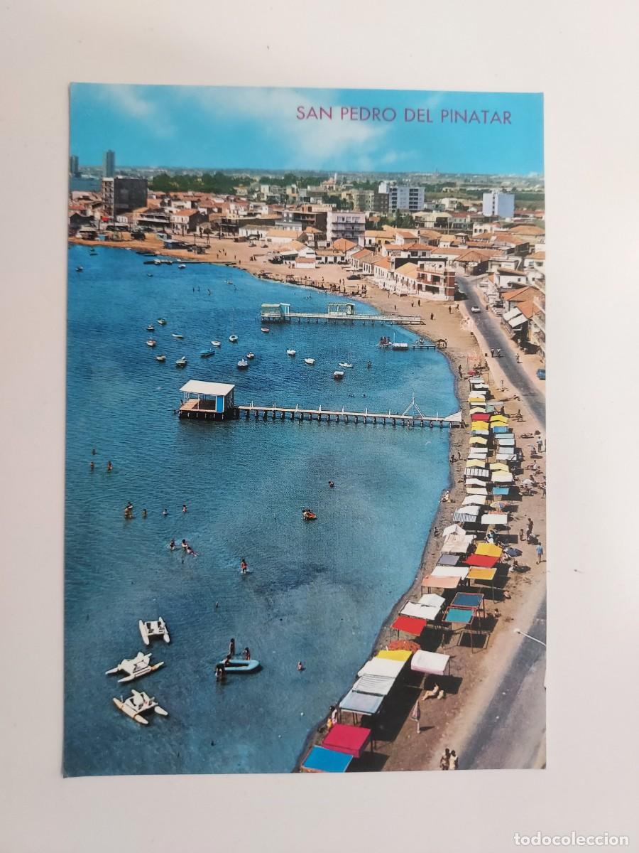 Postkarten: POSTAL SAN PEDRO DEL PINATAR MAR MENOR PLAYA DE LO PAGAN. 1975. SIN CIRCULAR. MURCIA