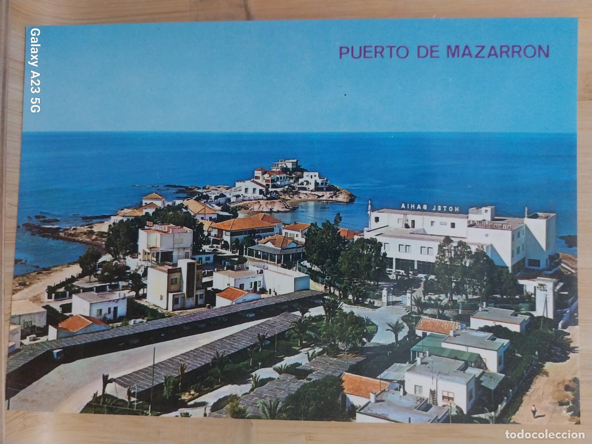 Postales: MAZARRON PUERTO HOTEL BAHIA ED ARRIBAS 2013 SC ORIGINAL ANIMADA