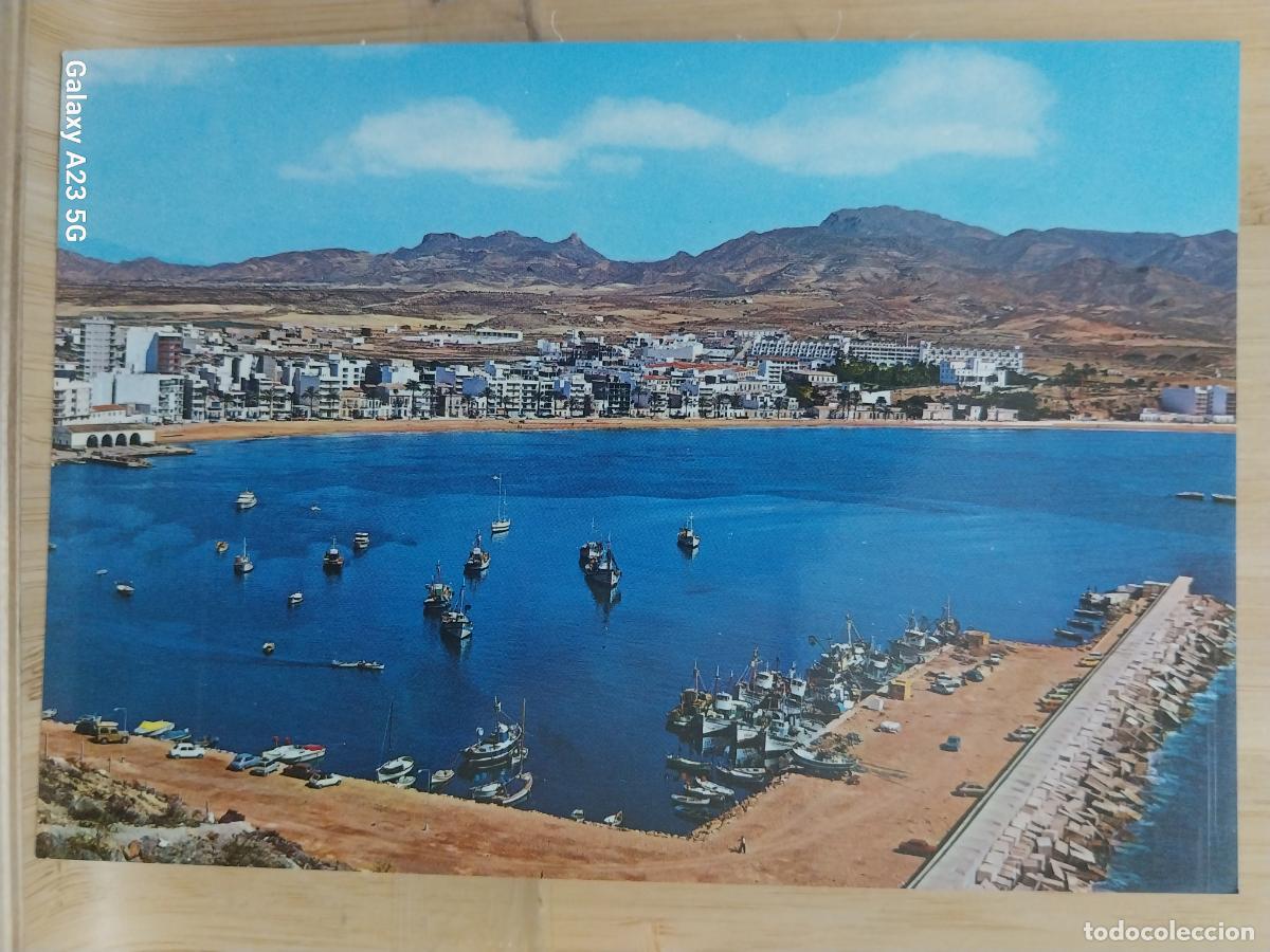 Postales: MAZARRON PUERTO ED ARRIBAS 16 SC ORIGINAL BARCOS COCHES CLASICOS