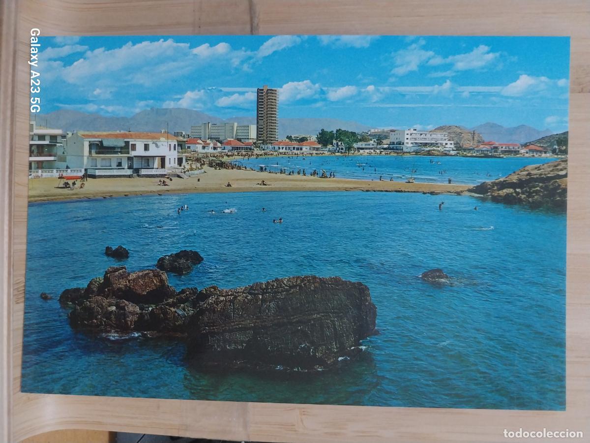 Postales: PUERTO DE MAZARRON PLAYA ED COBAS 19 SC ORIGINAL PLAYA ANIMADA *