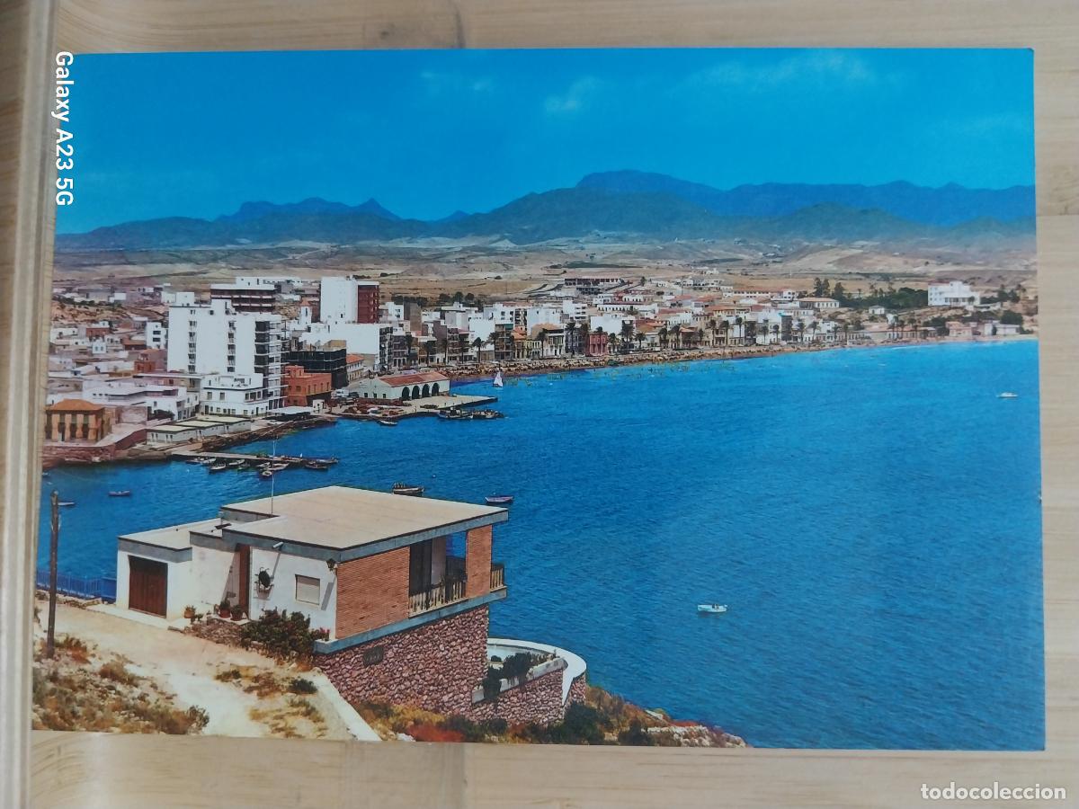 Postales: PUERTO DE MAZARRON PLAYA ED ARRIBAS 5 SC ORIGINAL PLAYA ANIMADA * BARCOS CASAS