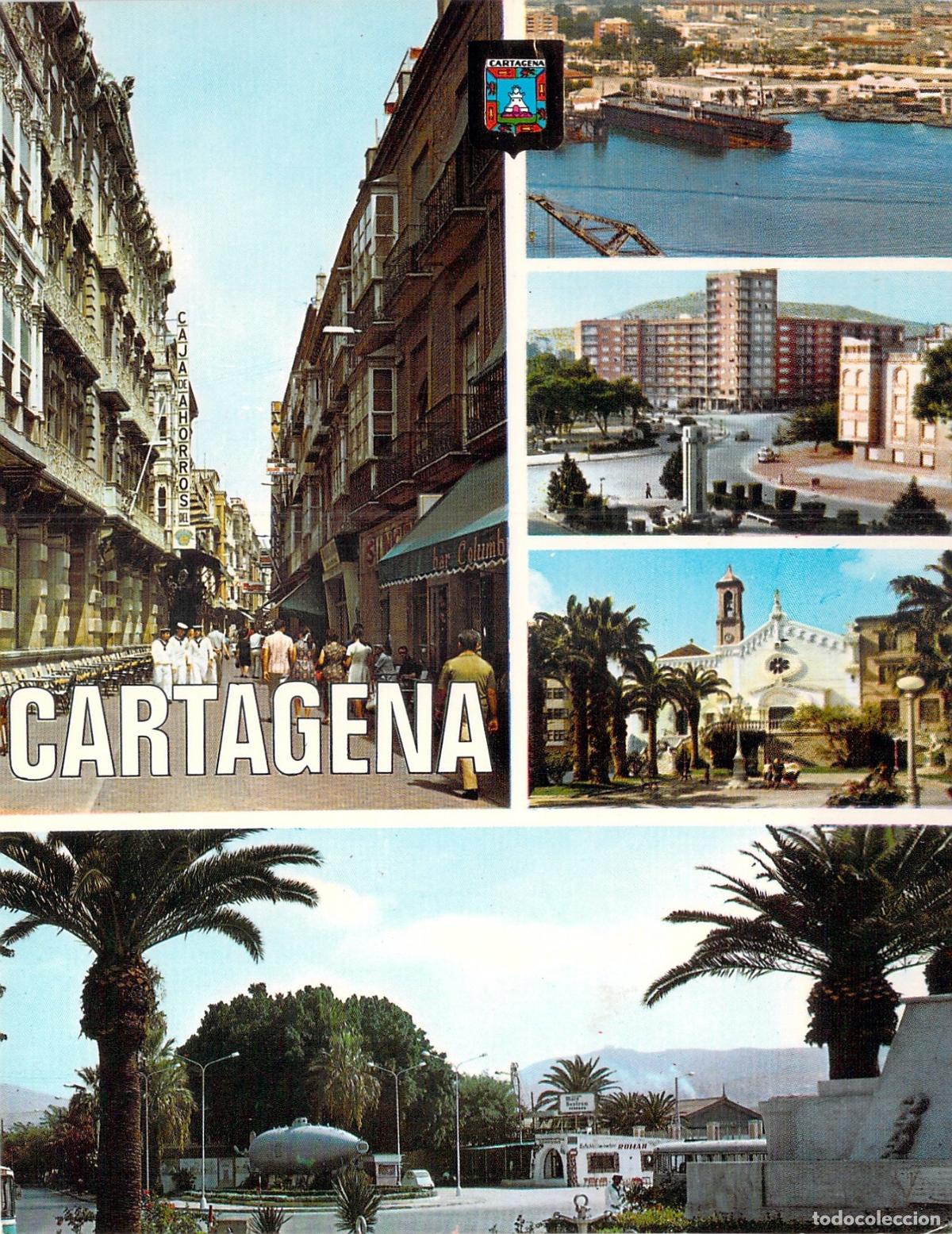 Postales: Postal de Cartagena, Murcia, Vistas de la Ciudad