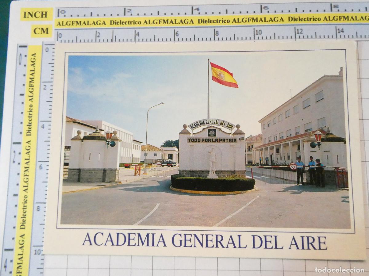 Postales: POSTAL DE MURCIA. A&Ntilde;O 1995. SANTIAGO DE LA RIBERA ACADEMIA GENERAL DEL AIRE 86 ESCUDO ORO. 2588