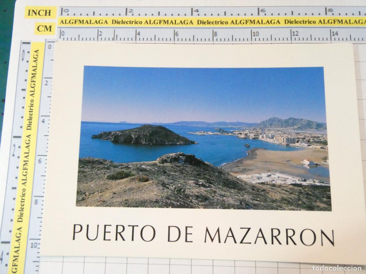 Postales: POSTAL DE MURCIA. A&Ntilde;O 1979. PUERTO DE MAZARR&Oacute;N PLAYA DE LA ISLA 67 ARRIBAS. 2592