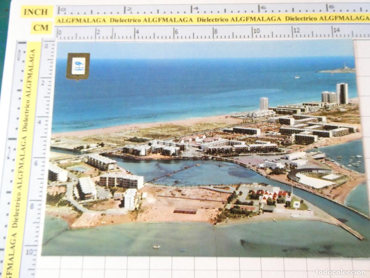 Postales: POSTAL DE MURCIA. A&Ntilde;O 1978 LA MANGA DEL MAR MENOR PUERTO BELLO Y LA ENCA&Ntilde;IZADA. 2597