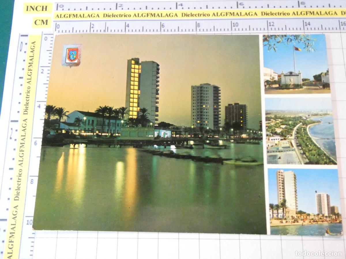 Postales: POSTAL DE MURCIA. A&Ntilde;O 1969. SANTIAGO DE LA RIBERA VISTAS 20 ESCUDO ORO. 2607
