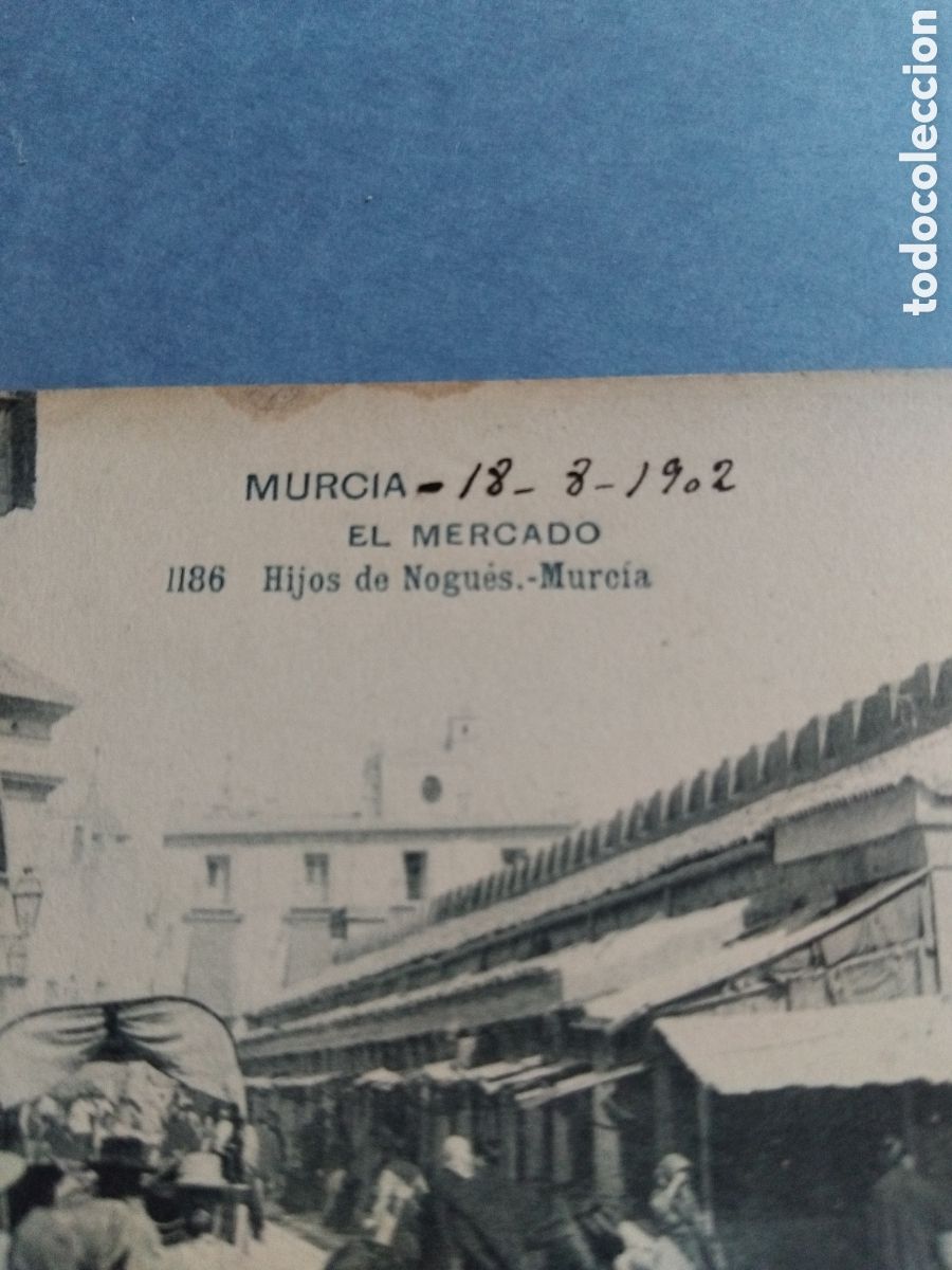 Postales: Postal Murcia. El mercado - Foto 3