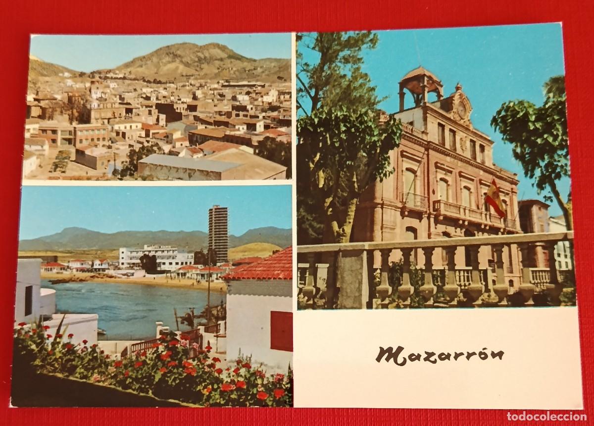 Postais: TARJETA POSTAL N&ordm; 4 - VISTA PARCIAL MAZARRON - MURCIA 1960 - FOTO GARCIA