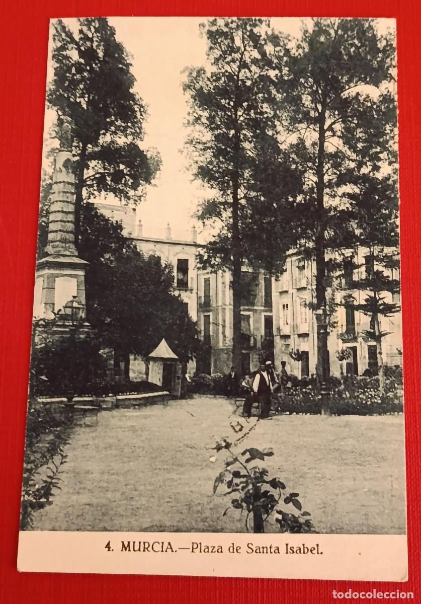 Postales: TARJETA POSTAL PLAZA DE SANTA ISABEL - MURCIA 1943