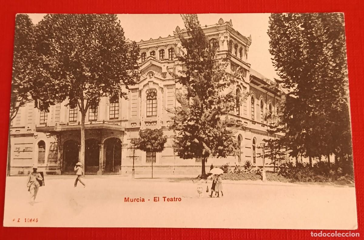 Postales: TARJETA POSTAL EL TEATRO - MURCIA 1920
