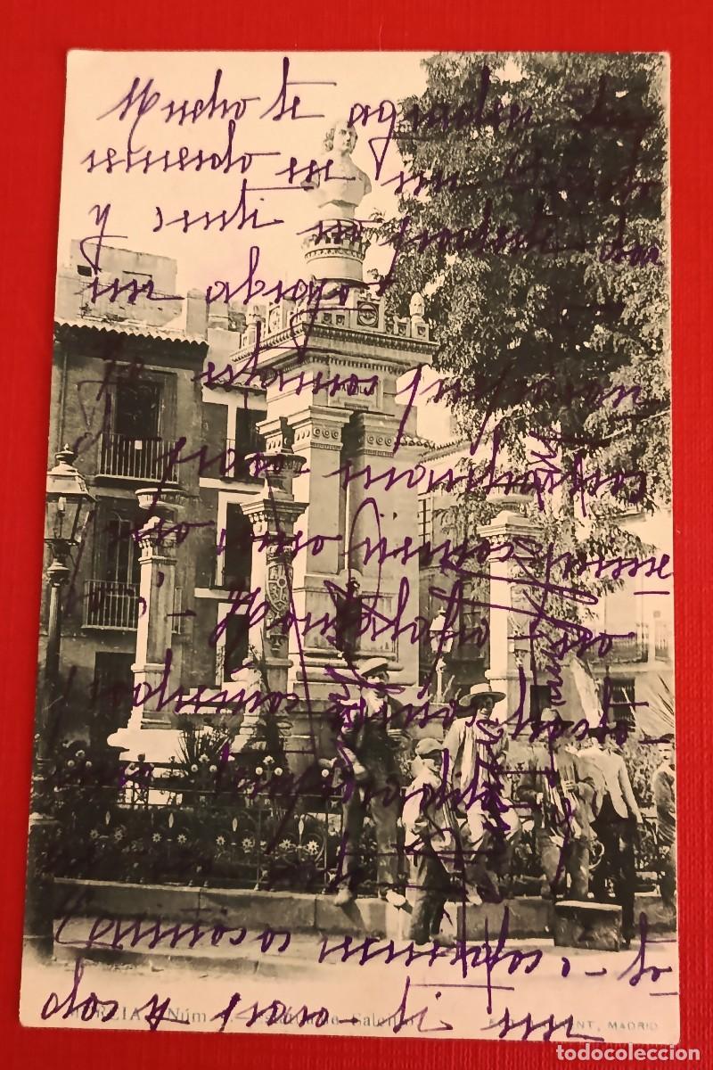 Postales: TARJETA POSTAL ESTATUA SALZILLO - MURCIA