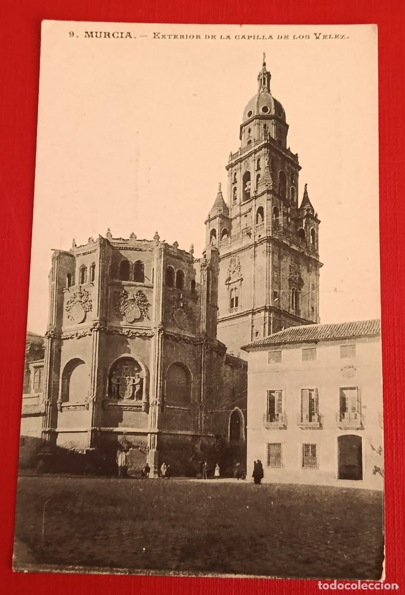 Postales: POSTAL FOTOGRAFICA EXTERIOR CAPILLA DE LOS VELEZ - MURCIA 1910 - EDICI&Oacute;N SUERS DE NOGU&Eacute;S