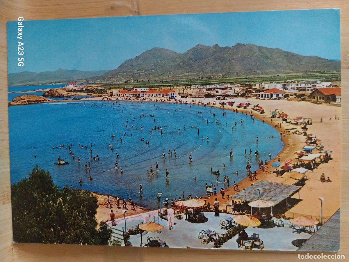 Postales: PLAYA DE LA ISLA PUERTO MAZARRON ED ARRIBAS 2009 SC ORIGINAL ANIMADA