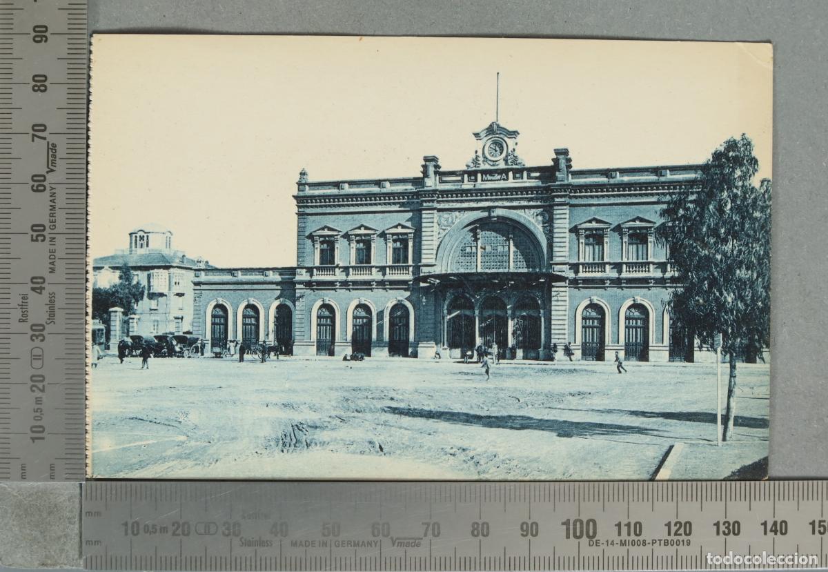 Postales: POSTAL. Cartagena - Estaci&oacute;n de M. Z. A. - L. Roisin