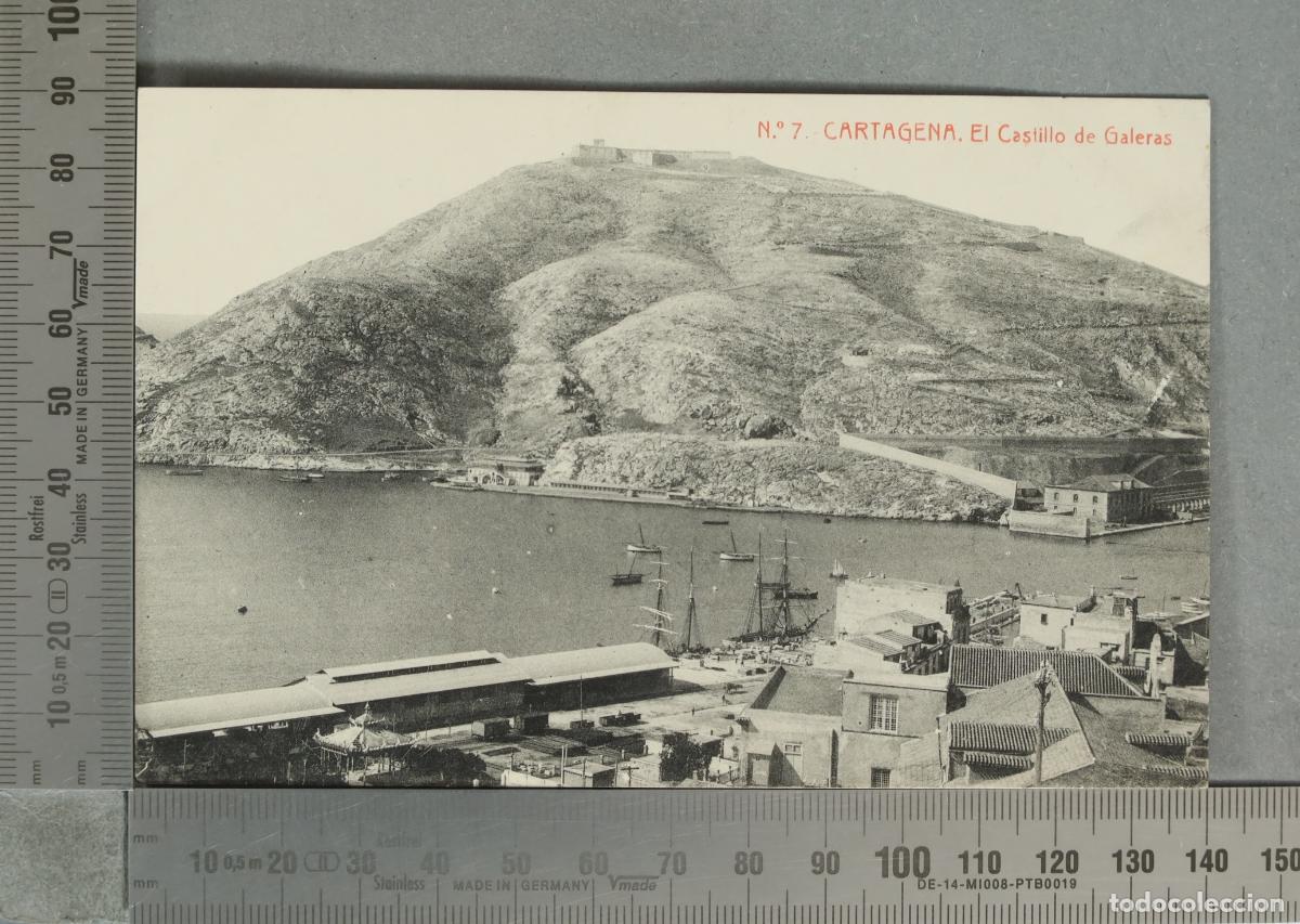 Postales: POSTAL. Cartagena - El Castillo de Galeras