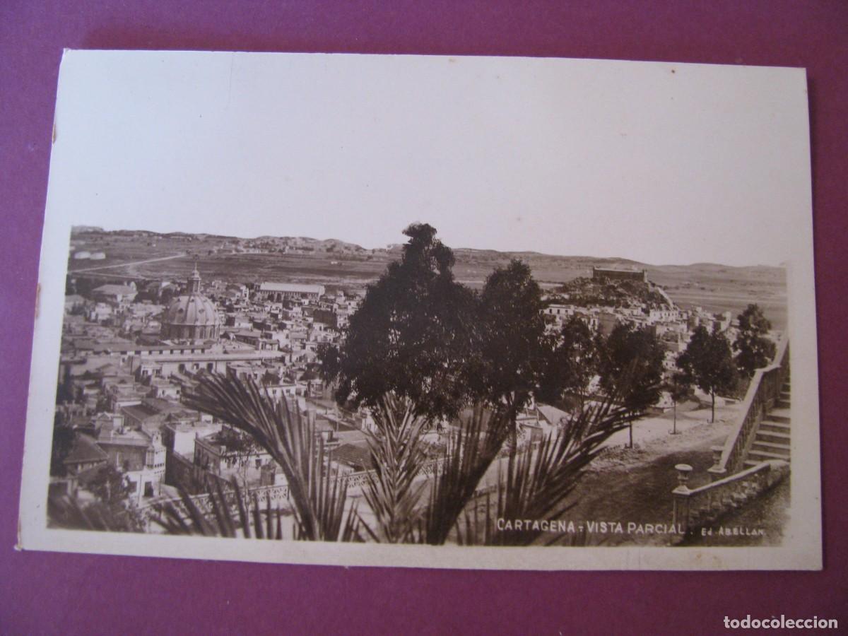 Postales: POSTAL FOTOGRAFICA DE CARTAGENA. ED. ABELLAN. VISTA PARCIAL