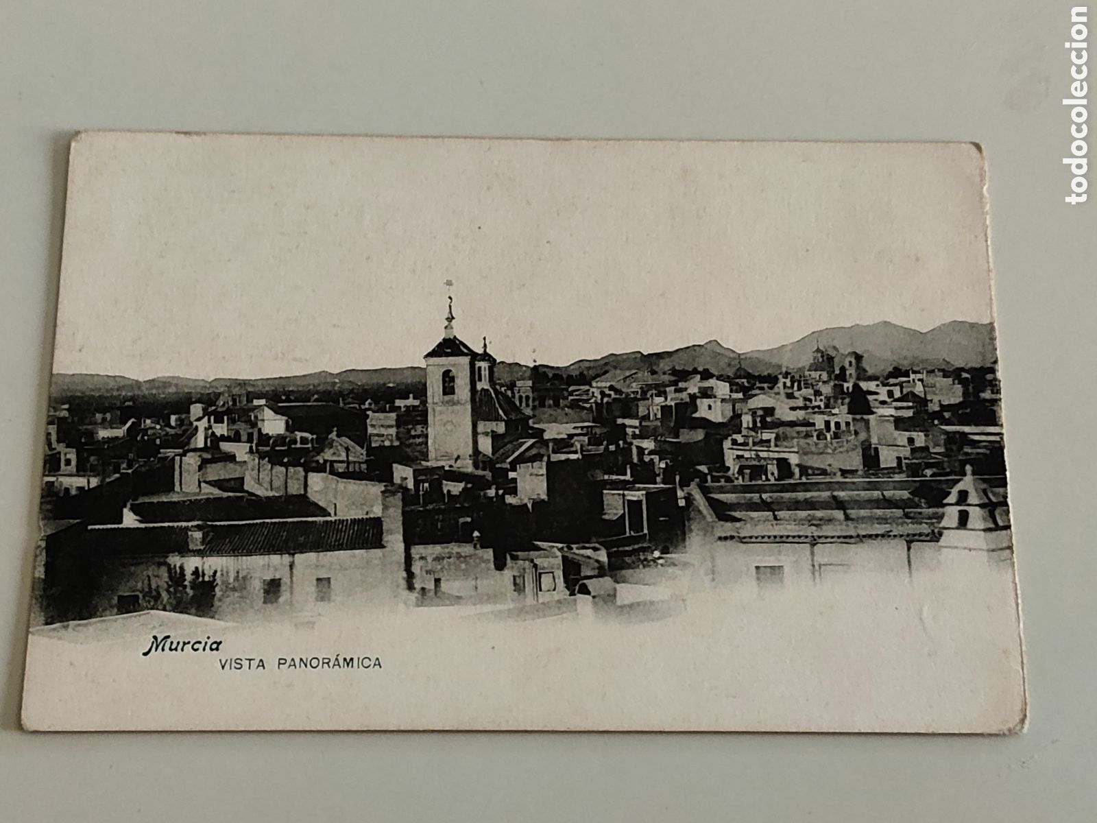 Postales: Tarjeta Postal Murcia Vista panor&aacute;mica edita Lacoste dorso sin dividir