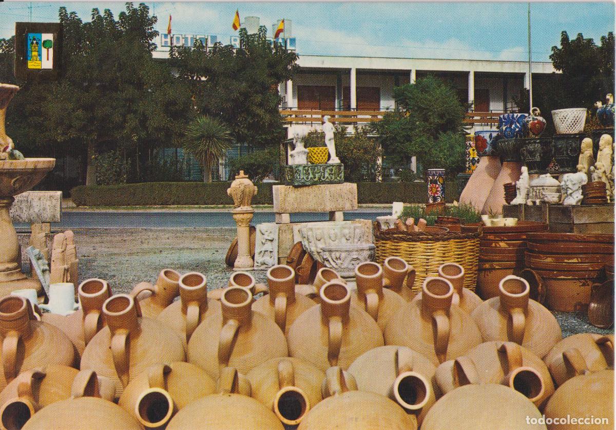 Postales: PUERTO LUMBRERAS (MURCIA) CER&Aacute;MICA Y HOTEL RISCAL - ESCUDO DE ORO N&ordm;6 - S/C
