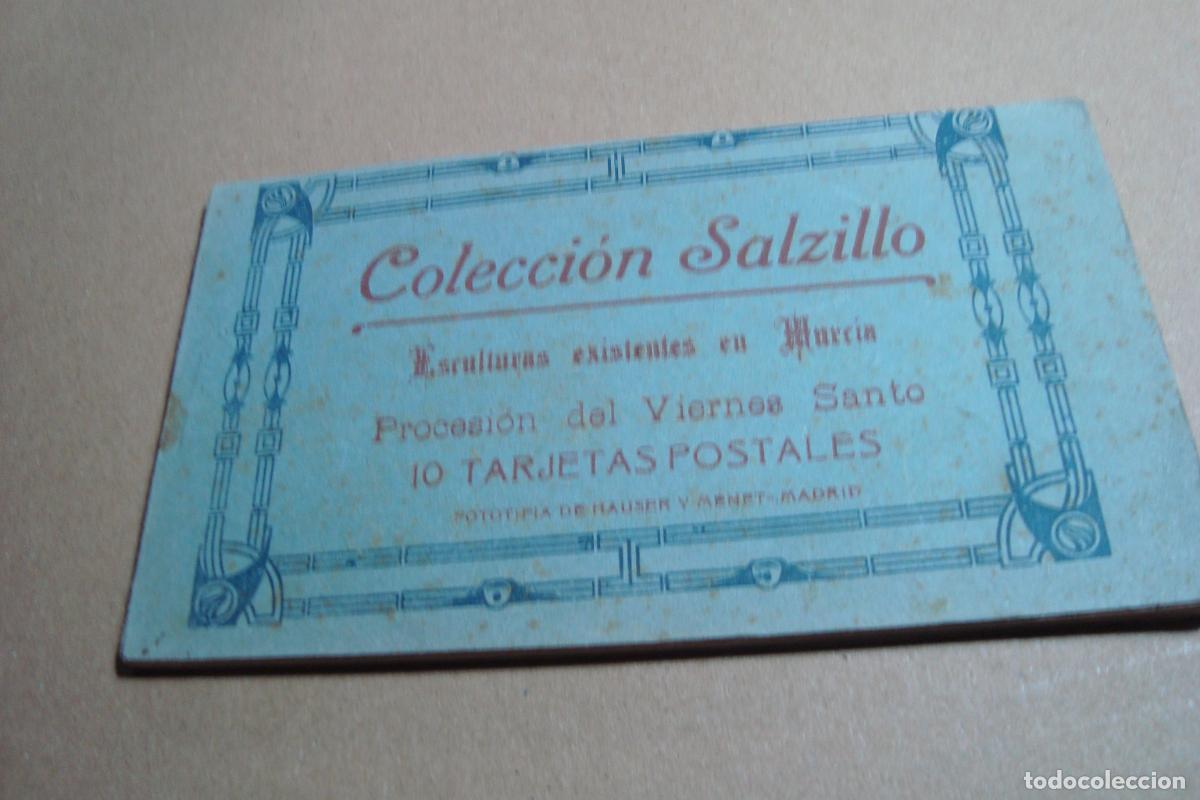 Postales: LIBRITO 10 POSALES COLECCION SALZILLO. LA COVACHUELA. JOSE M&ordf; ROMERO. LIBRERIA UNIVIERSITARIA MURCIA