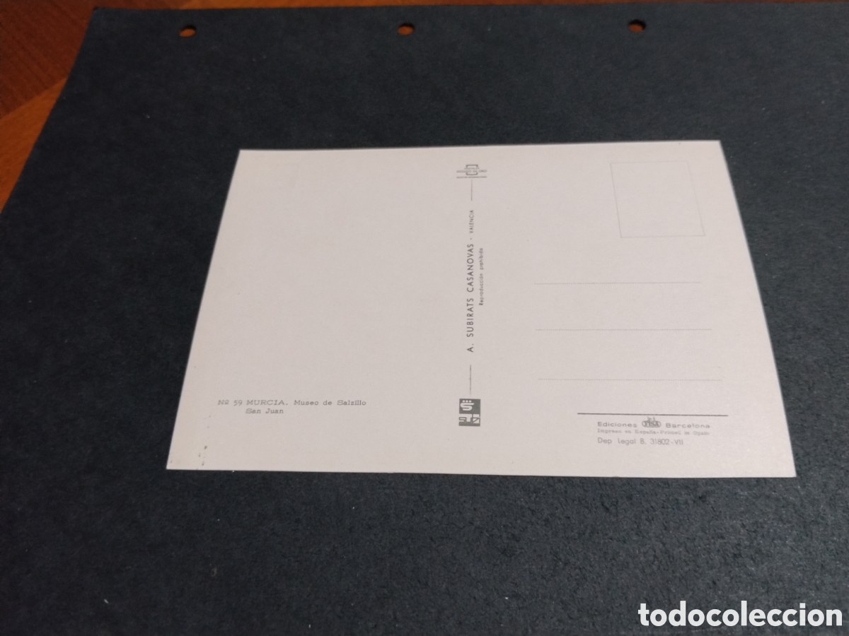 Postales: Postal Murcia museo Salzillo - Foto 2