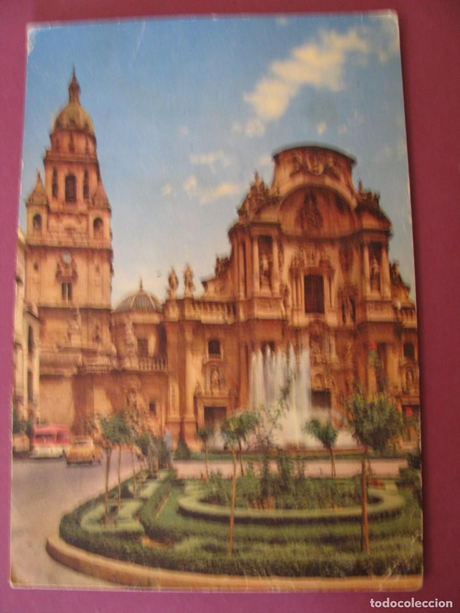 Postales: POSTAL DE MURCIA. CATEDRAL. GRAFICA MANEN. CIRCULADA 1962