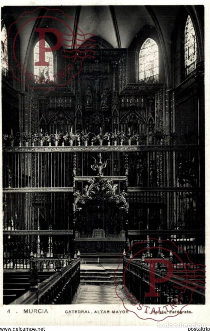 Postales: Murcia Catedral Altar Mayor L Rosin Fotografo MURCIA ESPA&Ntilde;A