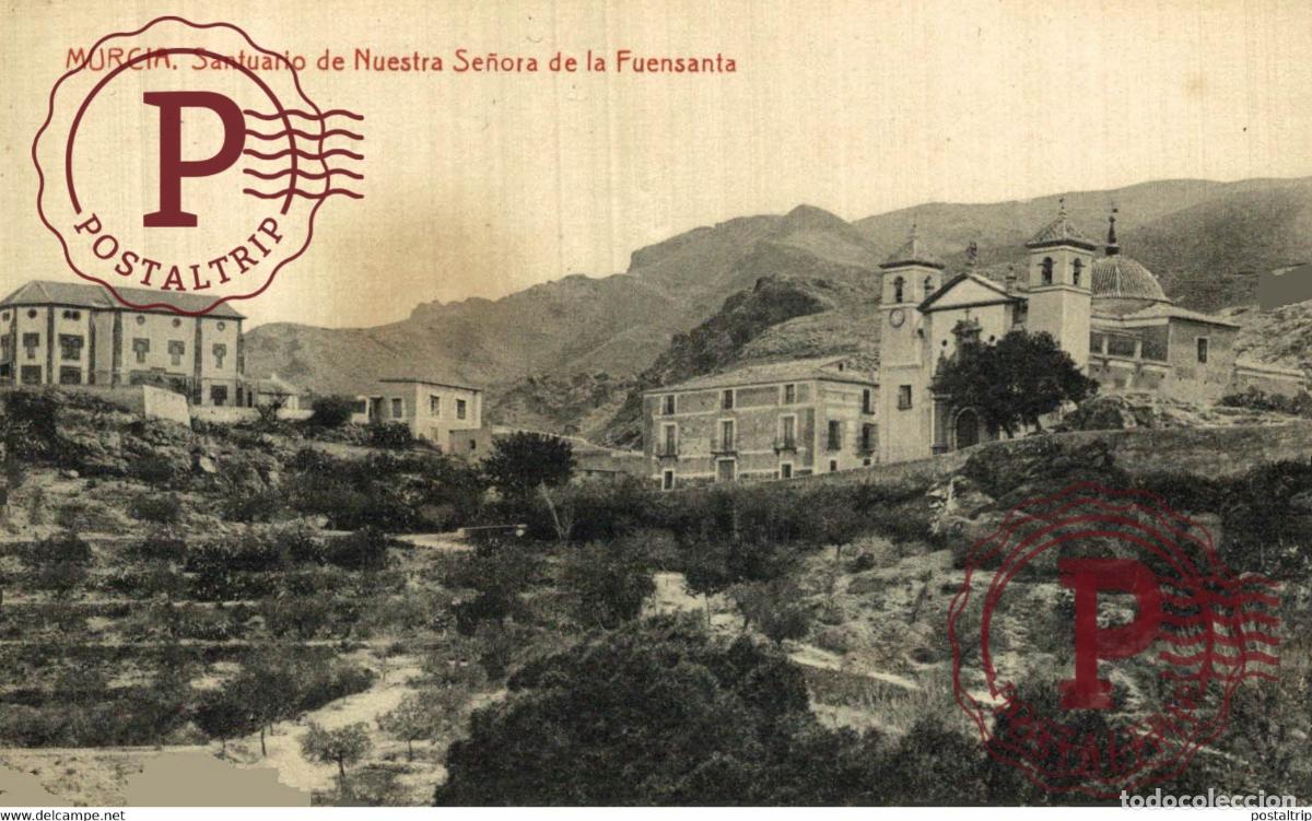 Postales: MURCIA. SANTUARIO DE NUESTRA SE&Ntilde;ORA DE LA FUENSANTA.