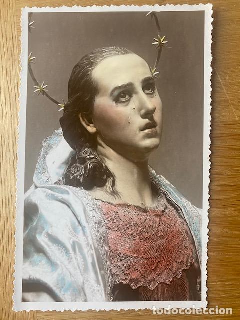 Postales: Salzillo. Murcia. La Dolorosa. Escrita en dorso 1957