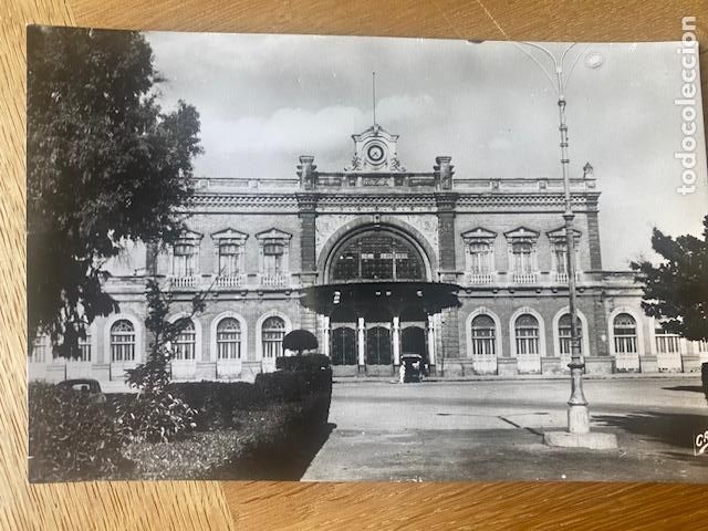 Postales: Cartagena. Estacion de Ferrocarril. Fotos Casau. Postal sin circular